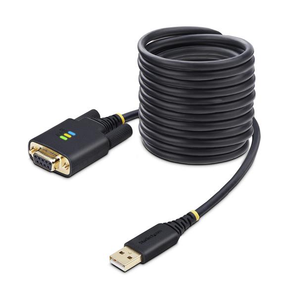 Startech Cavo USB A Seriale Null Modem Da 3m Adattatore USB RS232 1P10FFCN-USB-SERIAL