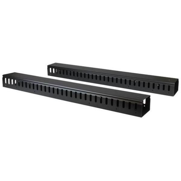 Startech Pannello Gestione Cavi Orizzontale Per Armadi Rack 40U CMVER40UF Startech Pannello Gestione Cavi Orizzontale Per Armadi Rack 40U CMVER40UF