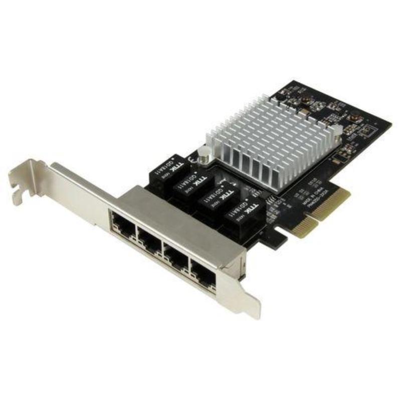 Startech st4000spexi scheda di rete adattatore 4 porte rj-45 1.000mbps interfaccia pci express