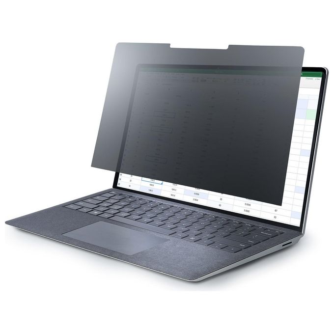 StarTech.com 135S-PRIVACY-SCREEN Filtro Privacy per Laptop Antiriflesso Riduzione Luce Blu 51% Finitura Opaca Angolo di Visione ±30° colore Nero StarTech.com 135S-PRIVACY-SCREEN Filtro Privacy per Laptop Antiriflesso Riduzione Luce Blu 51% Finitura Opaca Angolo di Visione ±30° colore Nero