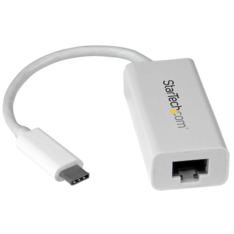 Startech.com adattatore di rete ethernet gigabit usb-c - adattatore gbe esterno usb 3.0 - da usb type c a ethernet - adattatore