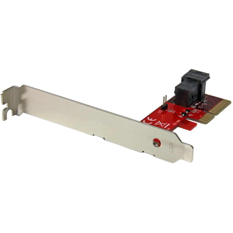 Startech.com adattatore pci express x4 a sff-8643 per ssd u.2 pcie nvme