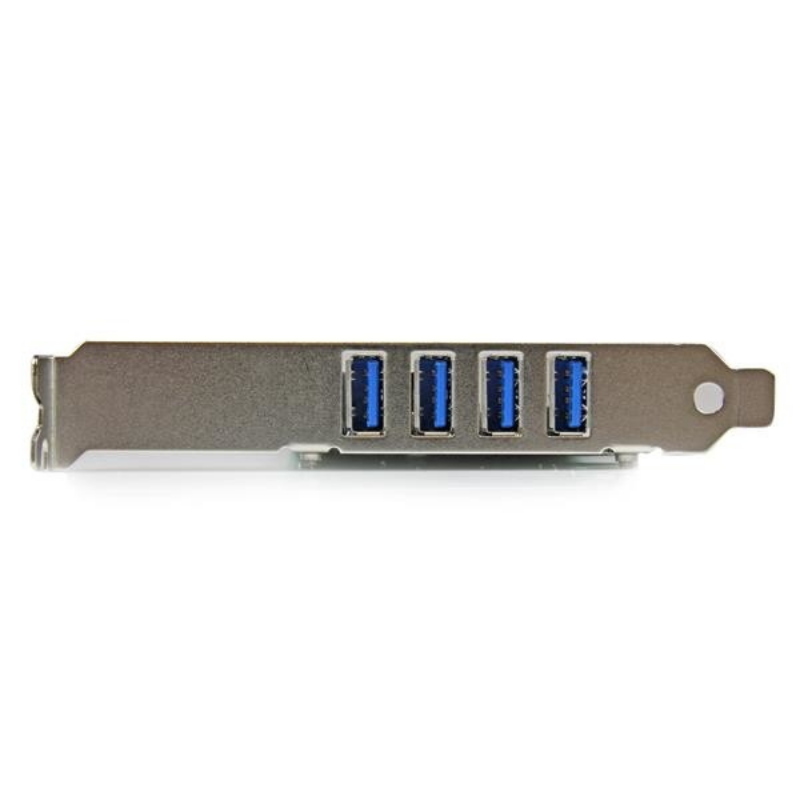 Startech.com adattatore scheda controller pci express pcie superspeed usb 3.0 a 4 porte con uasp - alimentazione sata Startech.com adattatore scheda controller pci express pcie superspeed usb 3.0 a 4 porte con uasp - alimentazione sata