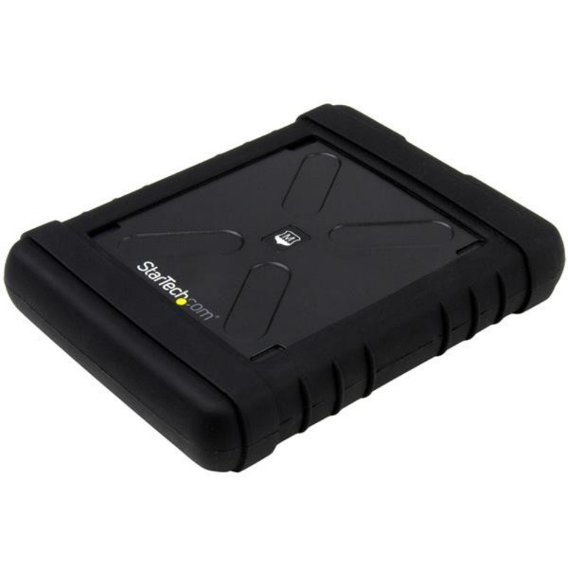 Startech.com box esterno robusto per hard drive - case esterno anti-shock usb 3.0 a 2,5 sata 6gbps hdd/ssd con uasp