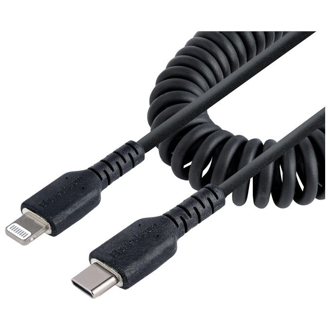 StarTech.com Cavo Usb-C a Lightning da 1mt Certificato Mfi Nero StarTech.com Cavo Usb-C a Lightning da 1mt Certificato Mfi Nero
