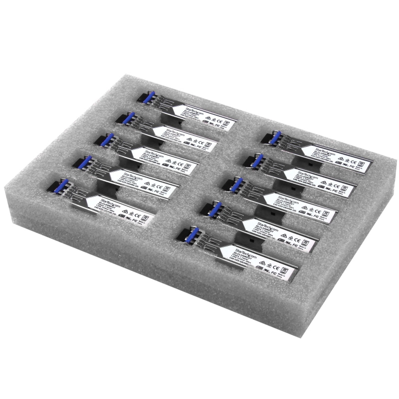 Startech.com cisco glc-lh-smd compatibile ricetrasmettitore sfp - 1000base-lx/lh - 10 unità Startech.com cisco glc-lh-smd compatibile ricetrasmettitore sfp - 1000base-lx/lh - 10 unità