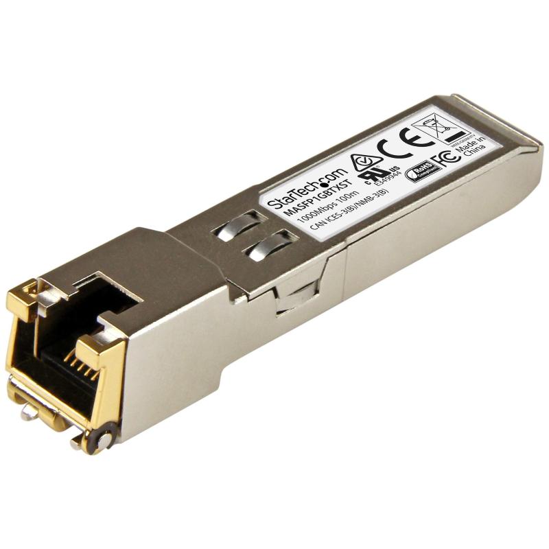 Startech.com cisco meraki ma-sfp-1gb-tx compatibile - modulo ricetrasmettitore sfp - 10/100/1000base-tx