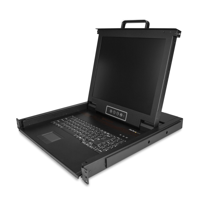 Startech.com console kvm per armadio rack - monitor lcd 17 - kvm switch vga a 1 porta - montabile a rack - cassetto kvm