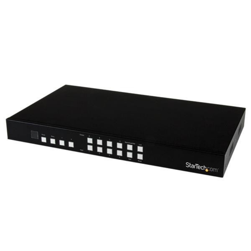 Startech.com distributore matrice switch hdmi 4x4 con opzione picture and picture (pap) o maxischermo - 1080p