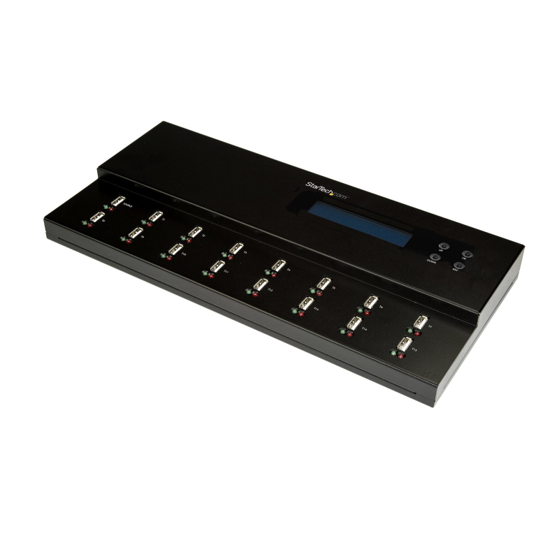 Startech.com docking station per unità flash usb - duplicatore/eraser standalone 1:15 per chiavette usb consente la copia del