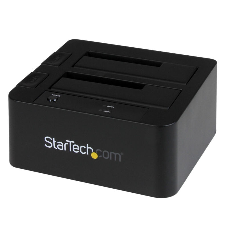 Startech.com docking station usb 3.0 per doppio hard disk sata / esata ssd da 2,5/3,5 con uasp
