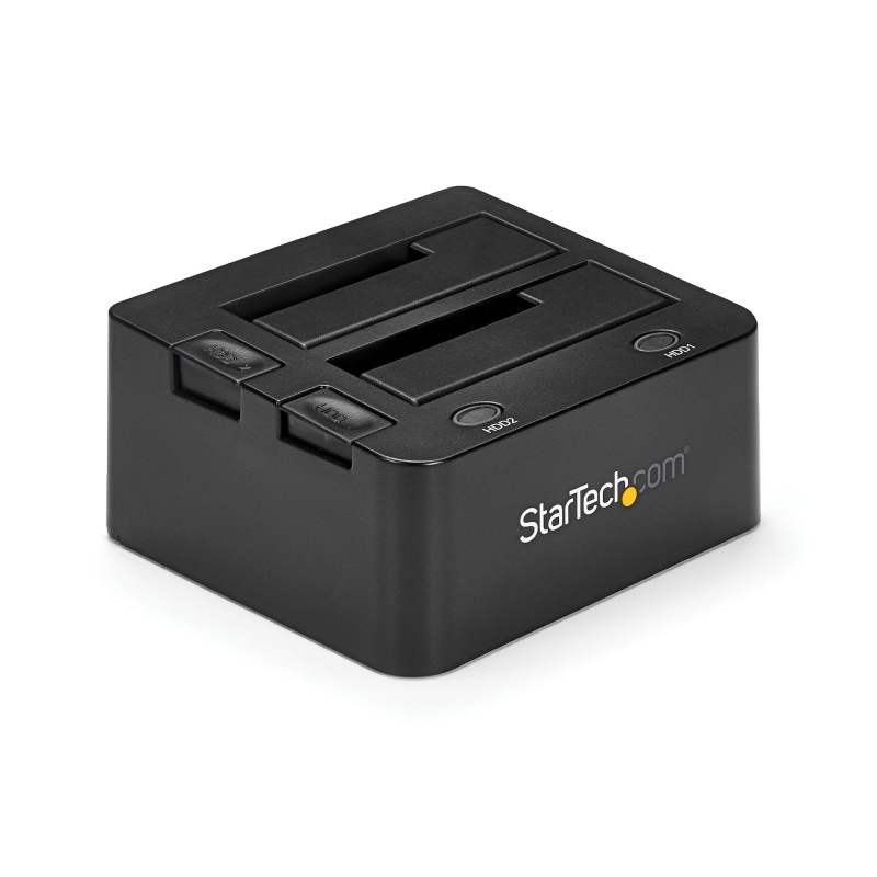 Startech.com docking station usb 3.0 per doppio hard disk ssd / sata da 2.5 / 3.5 con uasp