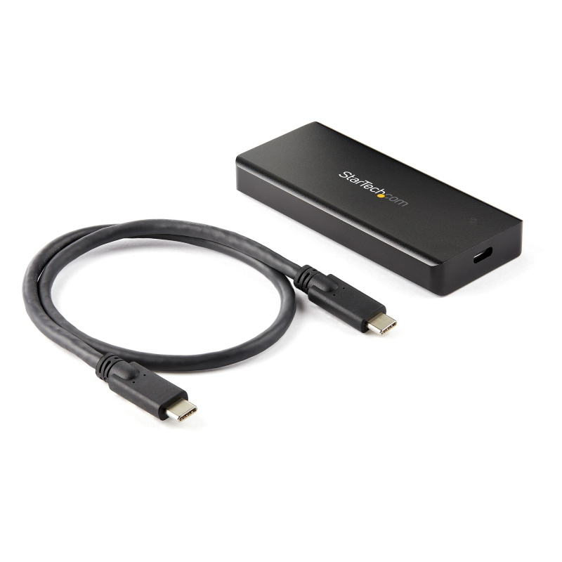 Startech.com enclosure ssd pcie m.2 nvme usb-c 10 gbps - custodia esterna robusta in alluminio m.2 pcie m-key classificazione
