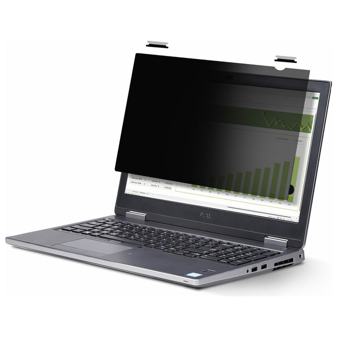 StarTech.com filtro privacy 13,3 pollici 133LT-PRIVACY-SCREEN per laptop 16:9 antiriflesso anti luce blu 51% touch screen angolo visione 30°