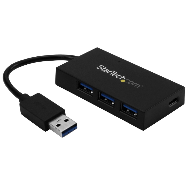 Startech.com hb30a3a1csfs hub di interfaccia usb 3.2 gen 1 (3.1 gen 1) type-a 5000 mbit/s nero Startech.com hb30a3a1csfs hub di interfaccia usb 3.2 gen 1 (3.1 gen 1) type-a 5000 mbit/s nero