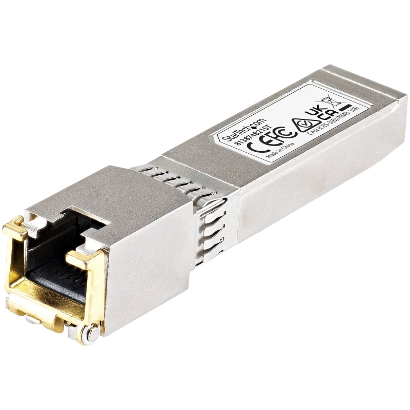 Startech.com hpe 813874-b21 compatibile ricetrasmettitore sfp+ - 10gbase-t Startech.com hpe 813874-b21 compatibile ricetrasmettitore sfp+ - 10gbase-t