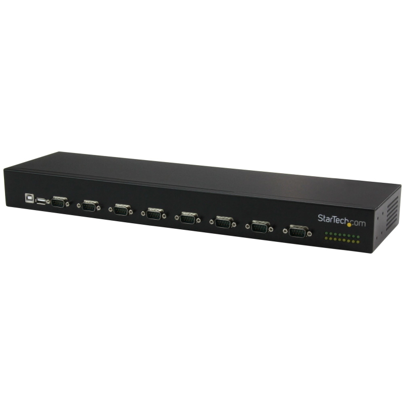 Startech.com hub rs232 seriale usb a 8 porte - convertitore usb a rs232 / db9