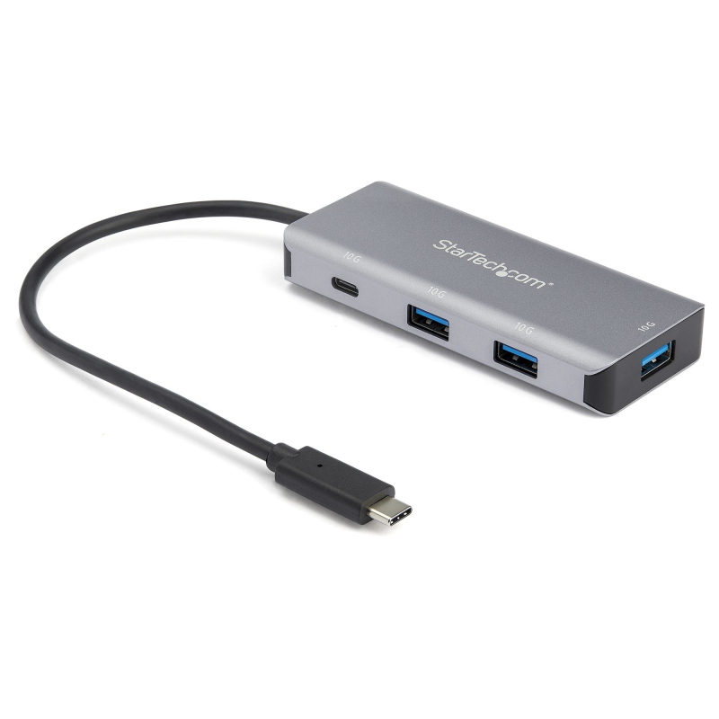Startech.com hub usb c a 4 porte con 3x usb a e 1x usb c - hub usb superspeed 10gbps usb type-c 3.1/3.2 gen 2 - alimentato Startech.com hub usb c a 4 porte con 3x usb a e 1x usb c - hub usb superspeed 10gbps usb type-c 3.1/3.2 gen 2 - alimentato