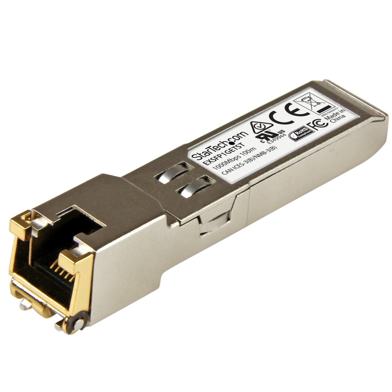 Startech.com juniper ex-sfp-1ge-t compatibile ricetrasmettitore sfp - 10/100/1000base-t Startech.com juniper ex-sfp-1ge-t compatibile ricetrasmettitore sfp - 10/100/1000base-t