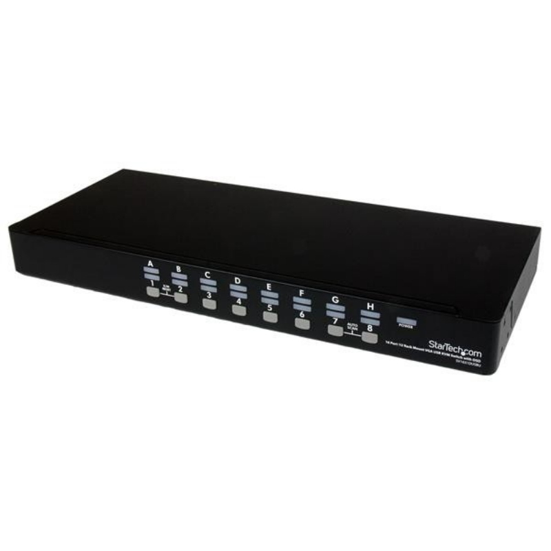 Startech.com kit switch kvm usb montabile a rack 1u 16 porte con funzione osd e cavi Startech.com kit switch kvm usb montabile a rack 1u 16 porte con funzione osd e cavi