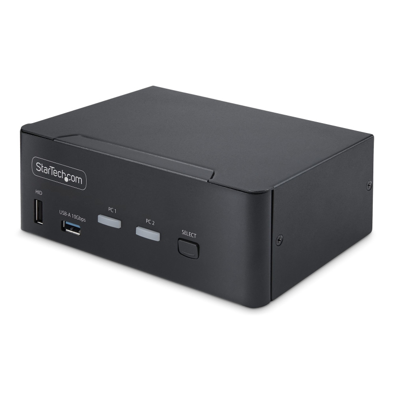 Startech.com kvm switch displayport a 2 porte per doppio monitor, 8k 60hz/4k 144hz, dp 1.4, 2x usb 10gbps, 4x usb hid, Startech.com kvm switch displayport a 2 porte per doppio monitor, 8k 60hz/4k 144hz, dp 1.4, 2x usb 10gbps, 4x usb hid,