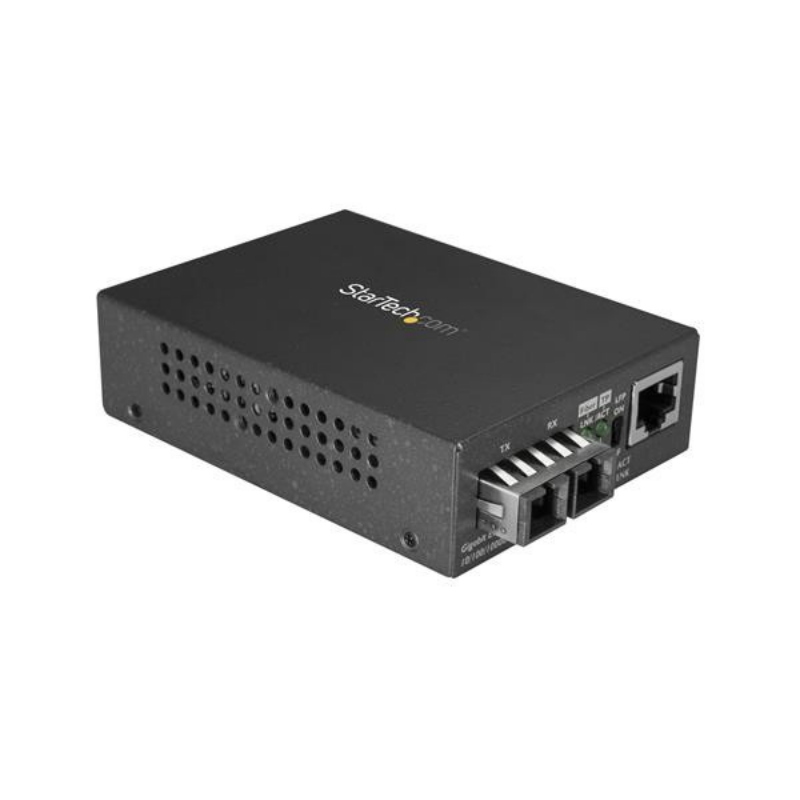 Startech.com mcmgbscmm055 convertitore multimediale di rete 1000 mbit/s 850 nm modalità multipla nero