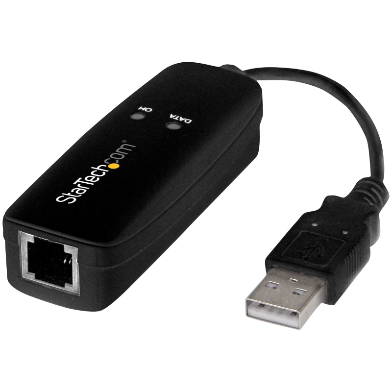 Startech.com modem fax usb 2.0 - modeme sterno da 56k per v.92 - modem/dongle/adattatore hardware per computer/portatile da usb Startech.com modem fax usb 2.0 - modeme sterno da 56k per v.92 - modem/dongle/adattatore hardware per computer/portatile da usb