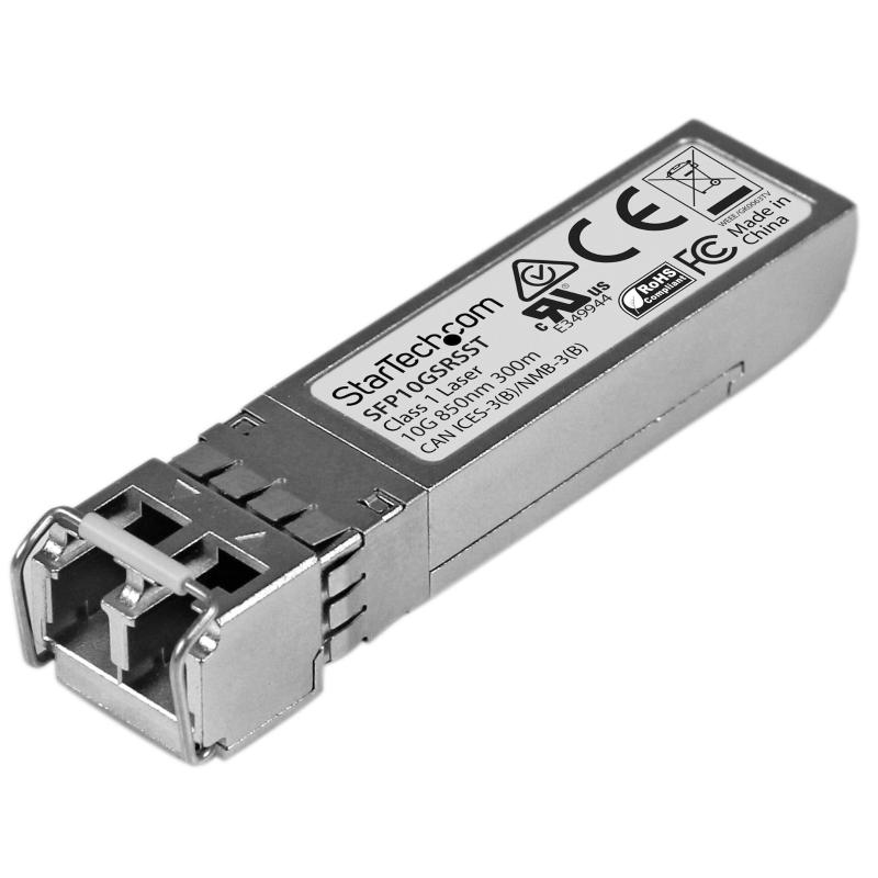 Startech.com modulo ricetrasmettitore sfp+ 10 gigabit fibre - compatibile cisco sfp-10g-sr-s - mm lc con ddm - 300 m