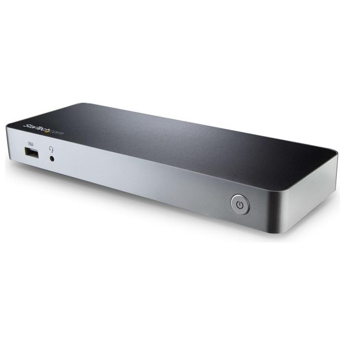 StarTech.com MST30C2HHPDU Docking Station USB-C per Doppio Monitor con Power Delivery 60 W USB 3.1 Gen 1 HDMI DVI Gigabit Ethernet colore Nero StarTech.com MST30C2HHPDU Docking Station USB-C per Doppio Monitor con Power Delivery 60 W USB 3.1 Gen 1 HDMI DVI Gigabit Ethernet colore Nero