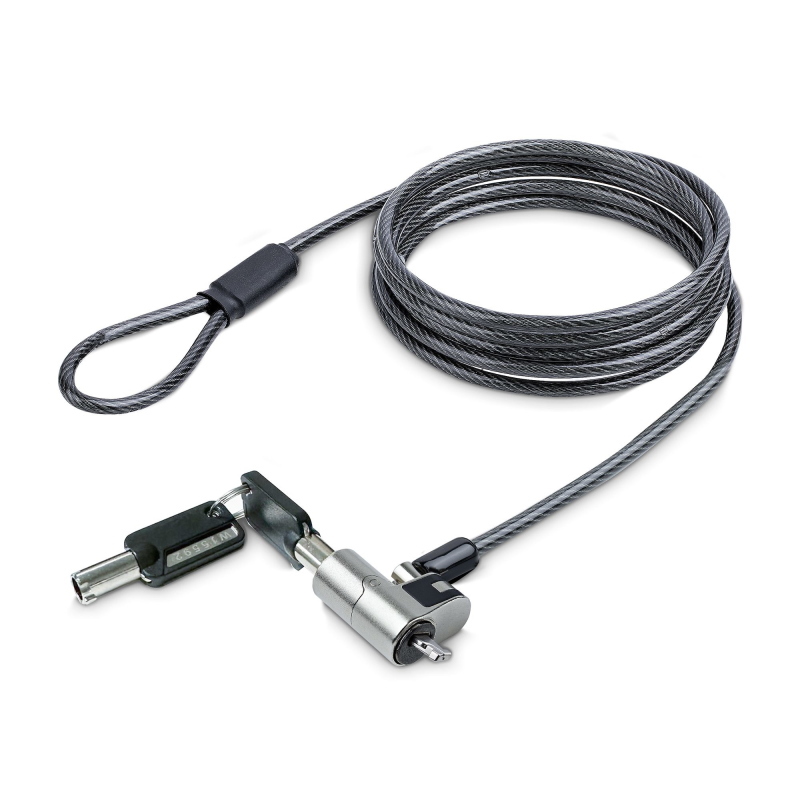 Startech.com nanok-laptop-lock cavo di sicurezza nero, argento 2 m