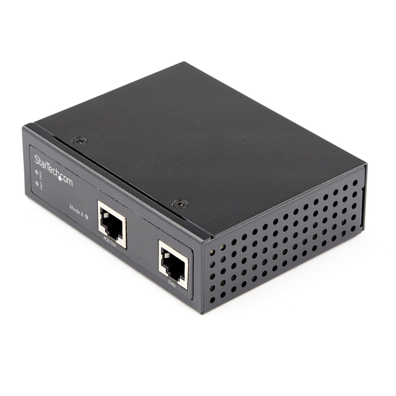 Startech.com poe injector gigabit ethernet industriale 30w - adattatore poe gb lan specification ieee 802.3at/802.3af power