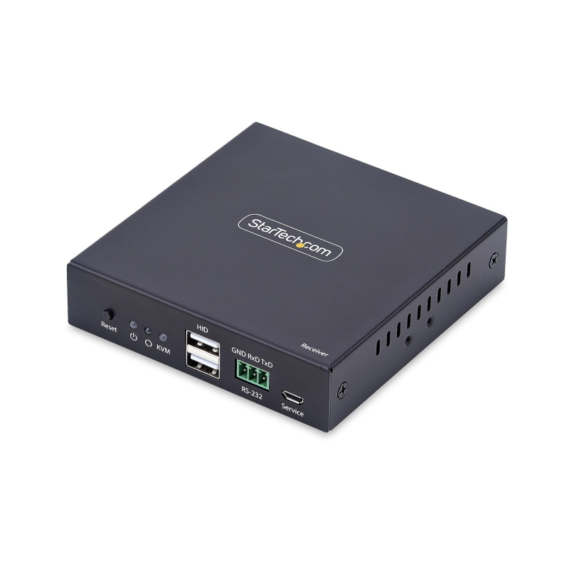 Startech.com ricevitore kvm hdmi su rete ip per la serie di prodotti ih2006, 4k 60hz, senza driver, avoip, include kit di