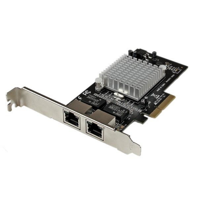 Startech.com scheda adattatore server di rete gigabit ethernet pci express (pcie x4) a due porte - intel i350 nic