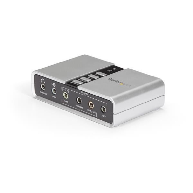 Startech.com scheda audio esterna adattatore audio usb 7.1 con audio digitale spdif Startech.com scheda audio esterna adattatore audio usb 7.1 con audio digitale spdif