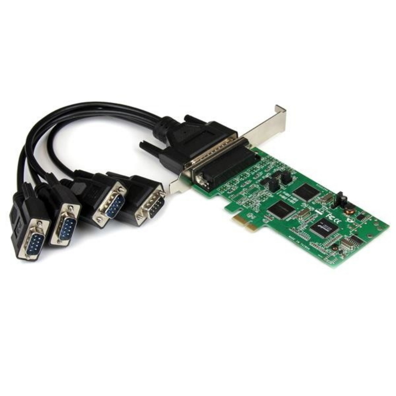 Startech.com scheda combo seriale pcie 4 porte pci express - 2 x rs232 2 x rs422 / rs485 Startech.com scheda combo seriale pcie 4 porte pci express - 2 x rs232 2 x rs422 / rs485