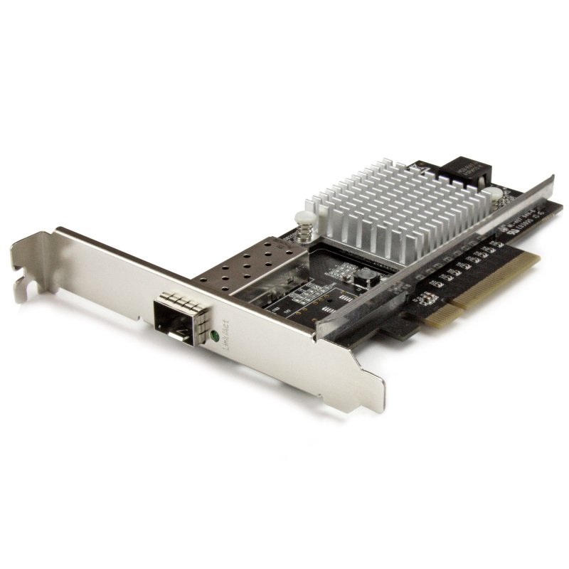 Startech.com scheda di rete pcie ad 1 porta 10g open sfp+ con chip intel - mm/sm Startech.com scheda di rete pcie ad 1 porta 10g open sfp+ con chip intel - mm/sm
