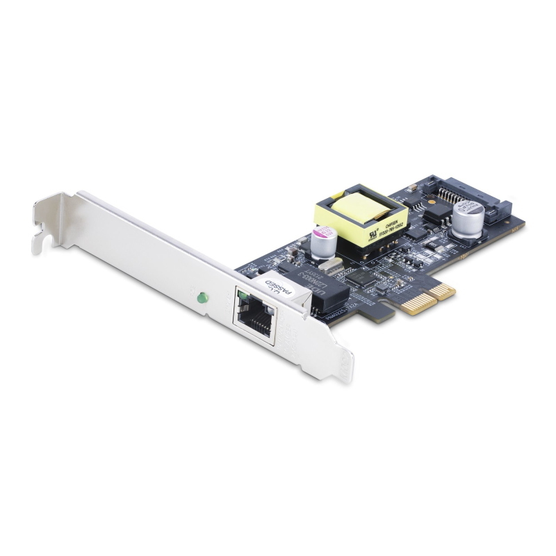 Startech.com scheda di rete poe nbase-t a 1 porta da 2,5 gbps, intel i225-v, 802.3af/at poe+ multi-gigabit nic, scheda lan pci Startech.com scheda di rete poe nbase-t a 1 porta da 2,5 gbps, intel i225-v, 802.3af/at poe+ multi-gigabit nic, scheda lan pci