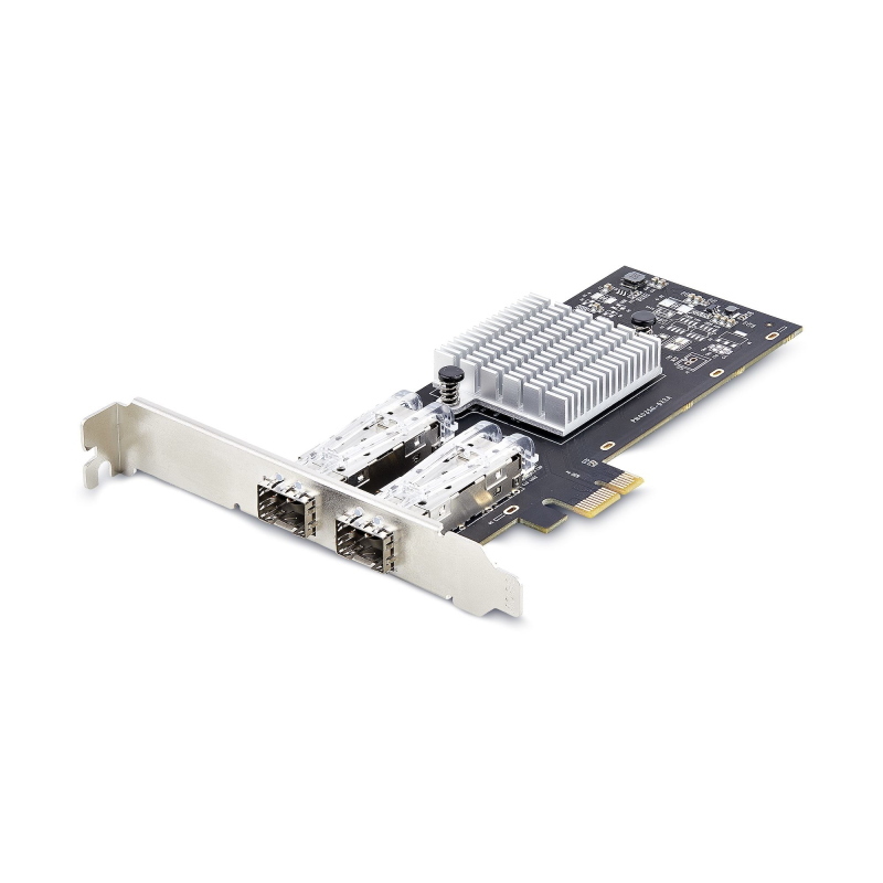 Startech.com scheda di rete sfp gbe a 2 porte, pcie 2.1 x1, intel i210-is, controller 1gbe, 1000base rame/fibra ottica, nic Startech.com scheda di rete sfp gbe a 2 porte, pcie 2.1 x1, intel i210-is, controller 1gbe, 1000base rame/fibra ottica, nic