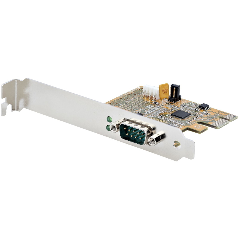 Startech.com scheda seriale pci express a 1 porta scheda di interfaccia seriale da pcie a rs232 (db9), scheda pcie per pc con