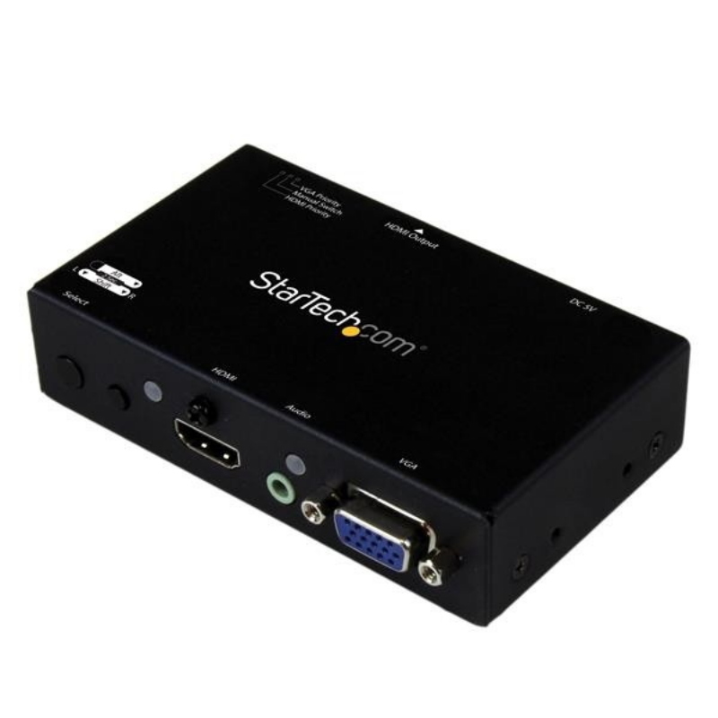 Startech.com switch commutatore 2x1 hdmi + vga a hdmi - switch convertitore hdmi / vga a hdmi con commutazione prioritaria - Startech.com switch commutatore 2x1 hdmi + vga a hdmi - switch convertitore hdmi / vga a hdmi con commutazione prioritaria -