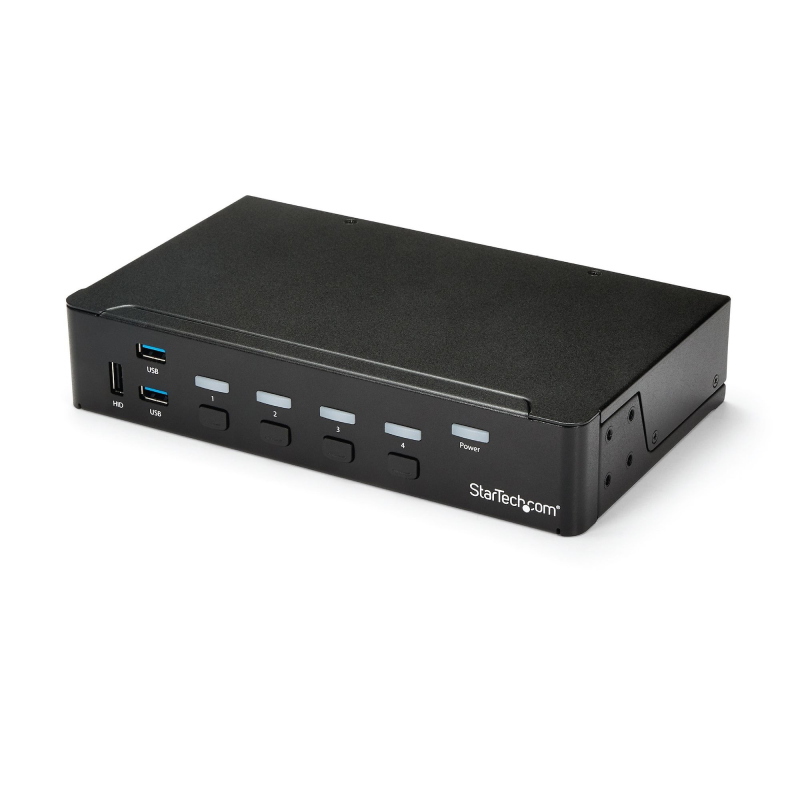 Startech.com switch commutatore kvm a 4 porte hdmi con hub usb 3.0 - 1080p
