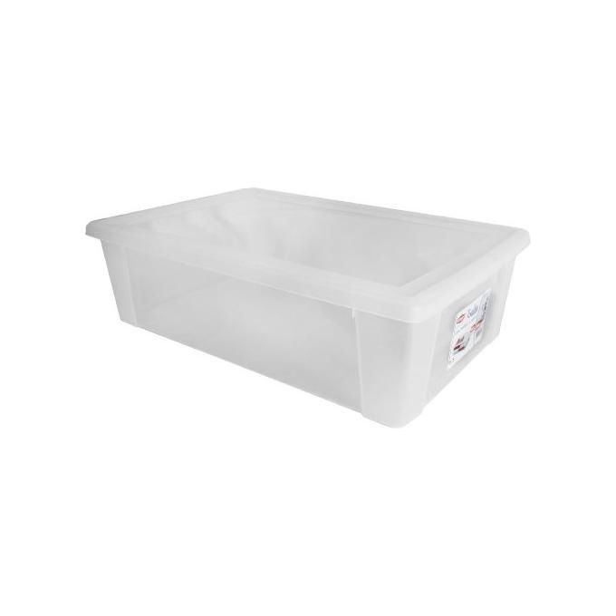 Stefanplast 13053 Visualbox Scatola Multiuso XXL 30 L idonea al contatto alimentare colore Trasparente
