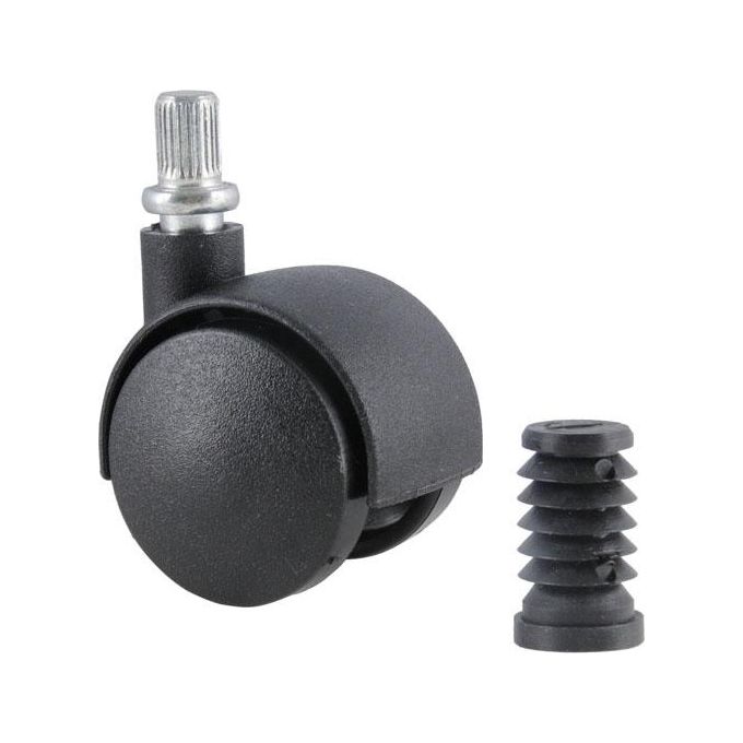 Stefanplast 85300 Ruote Girevoli per Vasi 35 mm confezione da 6 Pezzi Struttura in Plastica Stefanplast 85300 Ruote Girevoli per Vasi 35 mm confezione da 6 Pezzi Struttura in Plastica