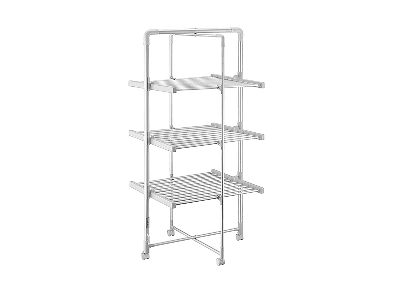 STENDIBIANCHERIA VERTICALE A TORRE MELCHIONI FAMILY BORA BORA, 40 Metri di Stenditura, 300 W, 3 Ripiani, Salvaspazio