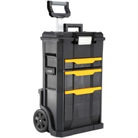 STST1-70344 valigetta porta attrezzi Custodia trolley Nero, Giallo, Carrello