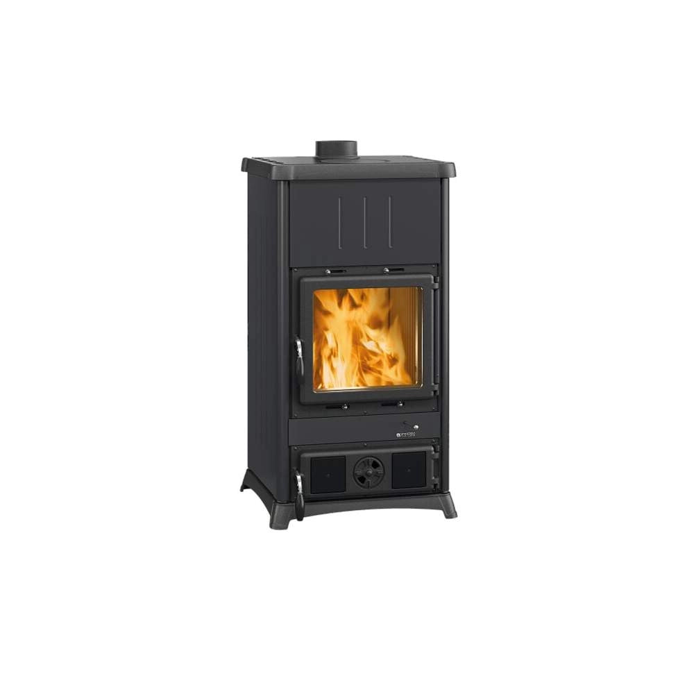 Stufa a Legna Nordica Fedora 8,3 kW Nero Acciaio