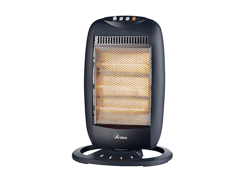 Stufa ARDES HALO 12 STUFA ALOGENA, Potenza 1200 W, 3 livelli di calore, Nero Stufa ARDES HALO 12 STUFA ALOGENA, Potenza 1200 W, 3 livelli di calore, Nero