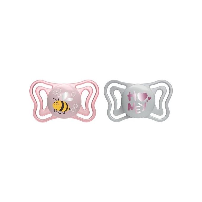Succhietto bimba (2-6m) silicone 2 pz PHYSIOFORMA LIGHT Assortito 71037 110