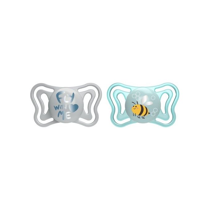 Succhietto bimbo (2-6m) silicone 2 pz PHYSIOFORMA LIGHT Assortito 71037 210
