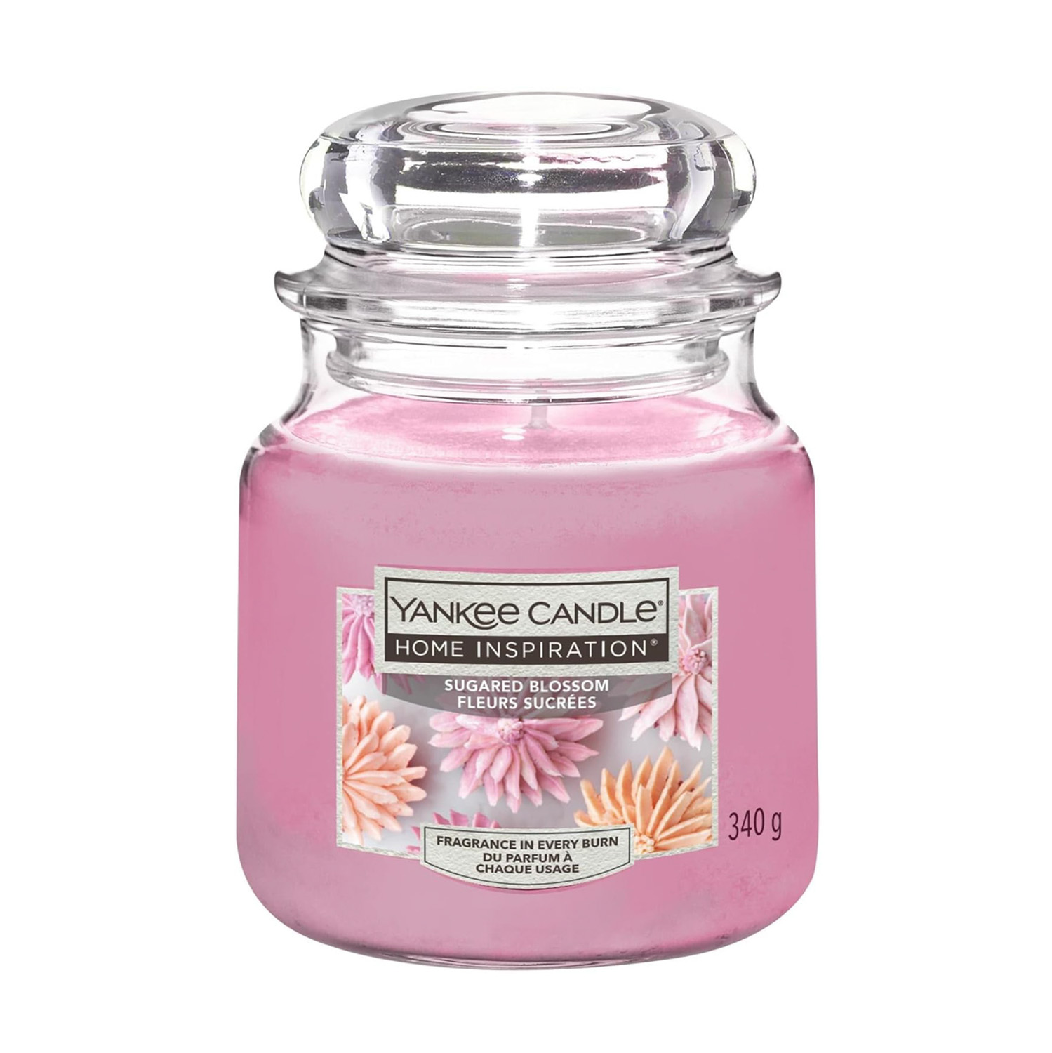 Sugared Blossom, candela in giara media Yankee Candle